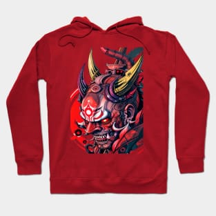 oni mask Hoodie